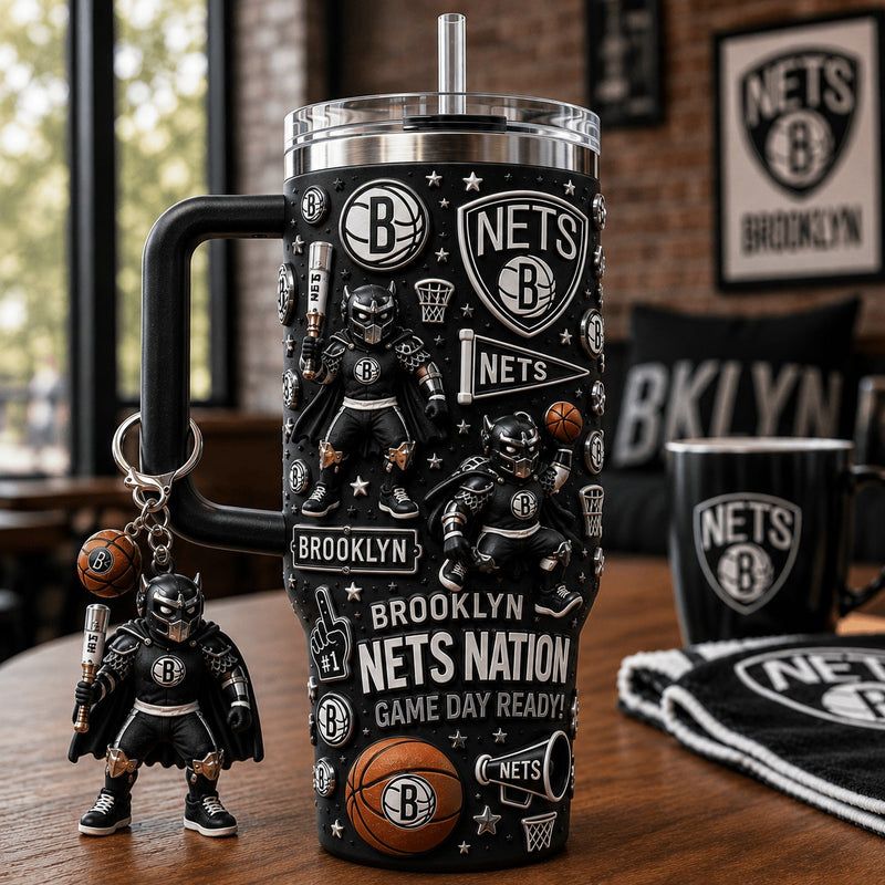 Brooklyn Basketball Aurora 40oz Tumbler