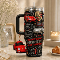 German Sports Coupe Glam 40oz Tumbler