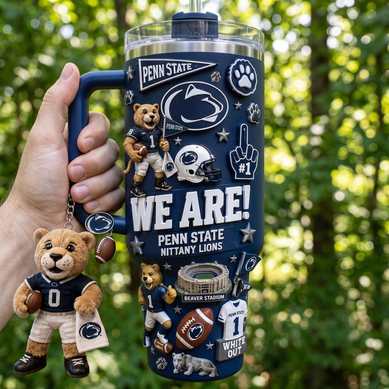 Penn State Lion Football Aurora 40oz Tumbler