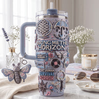 Modern Rock Horizon Bling 40oz Tumbler
