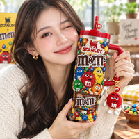 Colorful Candy Characters Gilded 40oz Tumbler