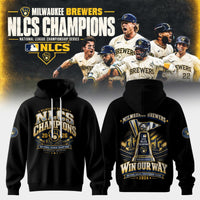 Milwaukee Black Emblem Baseball Hoodie