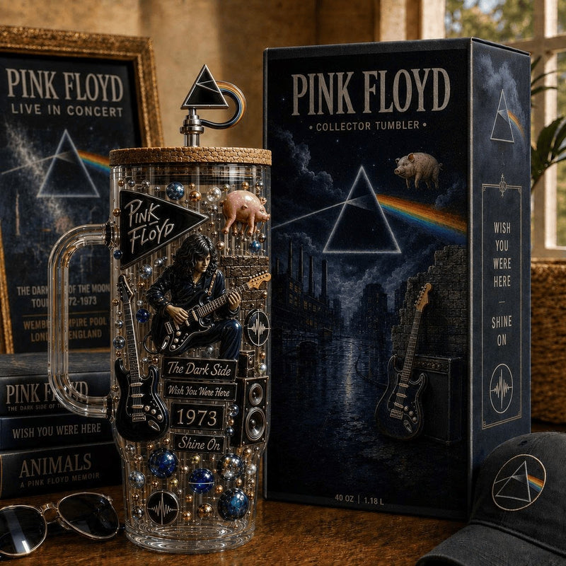 Prism Psychedelic Rock Jewel 40oz Tumbler