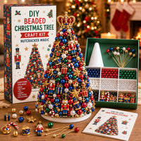 DIY Beaded Christmas Tree Craft Kit