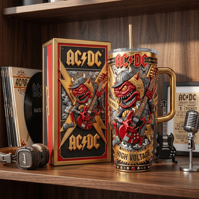 High Voltage Rock Bling 40oz Tumbler