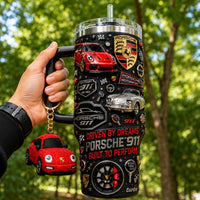 German Sports Coupe Glam 40oz Tumbler