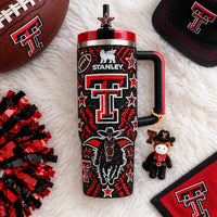Lubbock Red Raider Jewel 40oz Tumbler