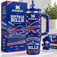 Buffalo Football Jewel 40oz Tumbler