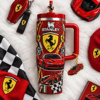 Italian Racing Red Aurora 40oz Tumbler