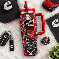 Diesel Power Engine Luxe 40oz Tumbler