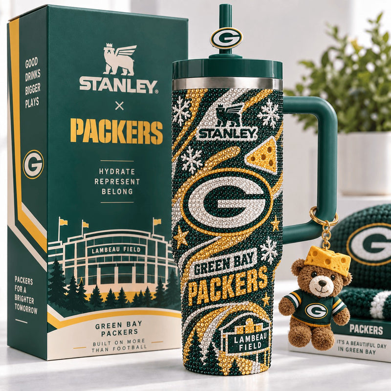 Green Bay Football Aurora 40oz Tumbler