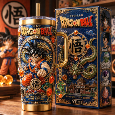 Dragon Warrior Anime Bling 40oz Tumbler