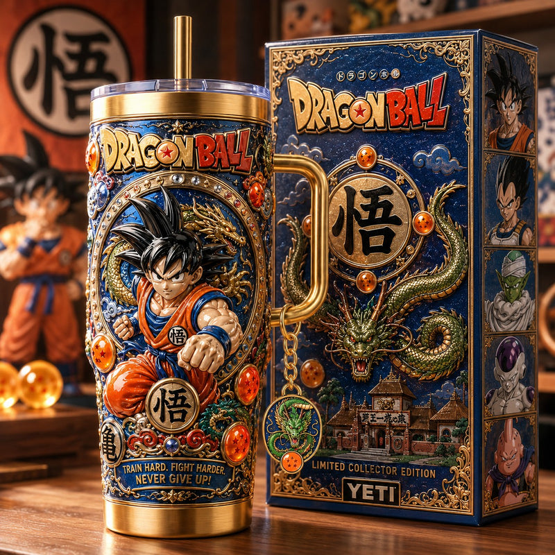 Dragon Warrior Anime Bling 40oz Tumbler