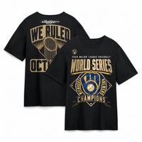Milwaukee Black Baseball T-Shirt