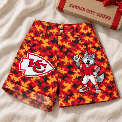 Kansas City Digital Camo Cuffed Shorts