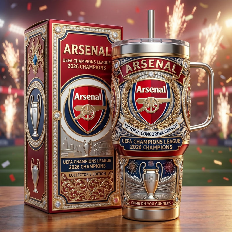 North London Football Gilded 40oz Tumbler
