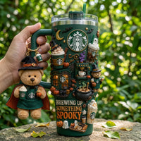 Spooky Coffee House Aurora 40oz Tumbler