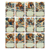 Chicago Roaring Bear 2027 Wall Calendar