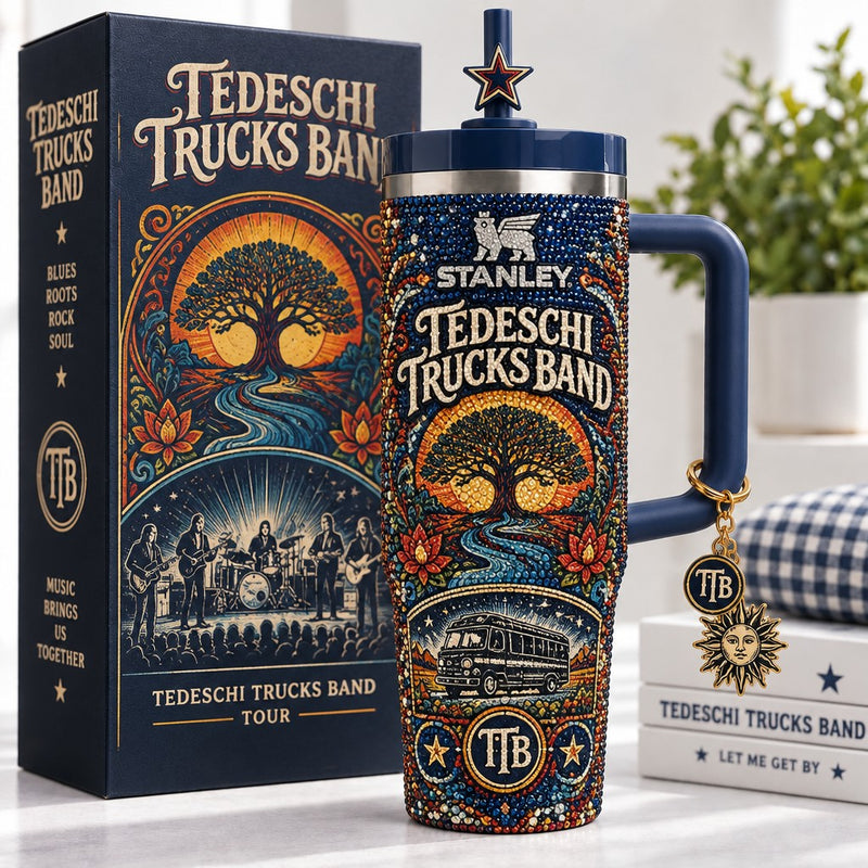 Blues Roots Rock Jewel 40oz Tumbler