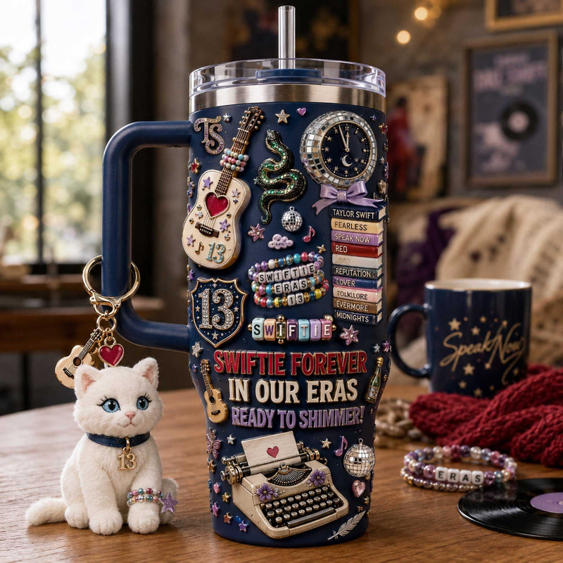 Pop Eras Sparkle Glam 40oz Tumbler