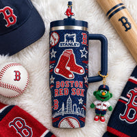 Boston Baseball Glam 40oz Tumbler