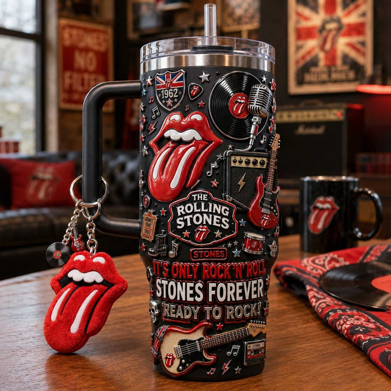 Classic Rock Tongue Dazzle 40oz Tumbler