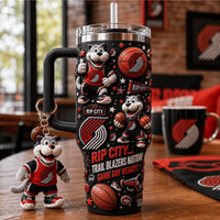 Portland Basketball Bling 40oz Tumbler