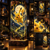 Thunder Mouse Story Cube Resin Lamp