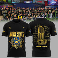 Milwaukee Black Crest Baseball T-Shirt