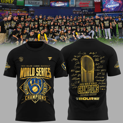 Milwaukee Black Crest Baseball T-Shirt