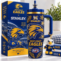 West Coast Eagle Footy Aurora 40oz Tumbler