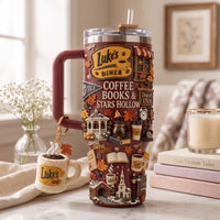 Small Town Coffee Gilded 40oz Tumbler