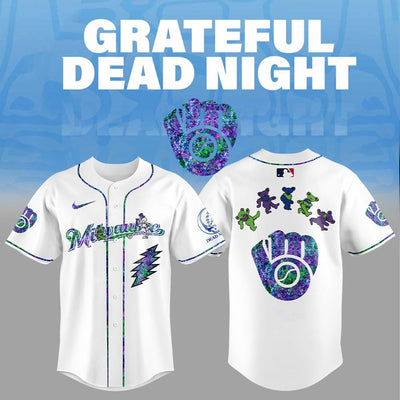 Milwaukee Jam Band Night White Baseball Jersey