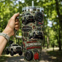 Off Road Pickup Trail Bling 40oz Tumbler