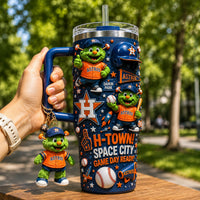 Houston Baseball Bling 40oz Tumbler