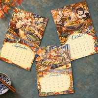 Purr and Noodle 2027 Wall Calendar