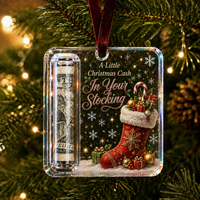 Christmas Cash Holder Ornament