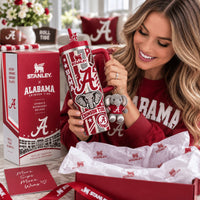 Tuscaloosa Crimson Dazzle 40oz Tumbler