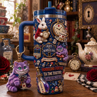 Wonderland Tea Party Glam 40oz Tumbler