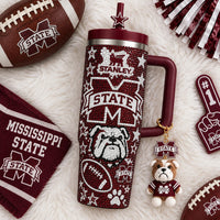 Mississippi State Bulldog Luxe 40oz Tumbler