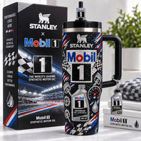 Synthetic Motor Oil Glam 40oz Tumbler