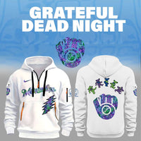Milwaukee Jam Band Night White Baseball Hoodie