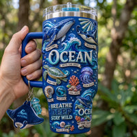 Deep Ocean Marine Luxe 40oz Tumbler