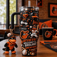 Baltimore Baseball Jewel 40oz Tumbler
