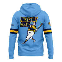Milwaukee This Is My Crew Powder Blue Diamond Baseball