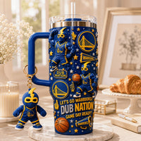 Golden State Basketball Luxe 40oz Tumbler
