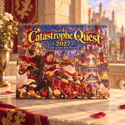 Catastrophe Quest 2027 Wall Calendar