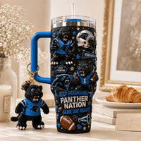 Carolina Football Luxe 40oz Tumbler
