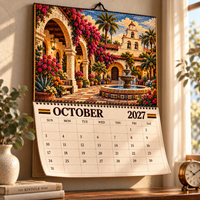San Diego Baseball Fan 2027 Wall Calendar