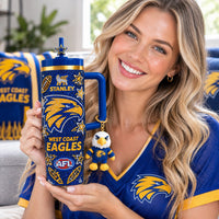 West Coast Eagle Footy Aurora 40oz Tumbler